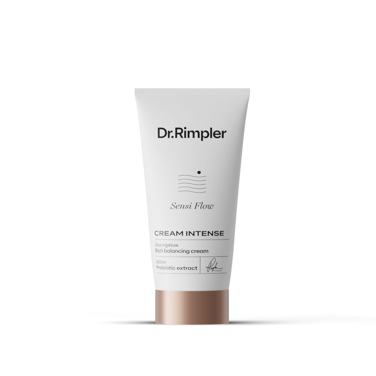 Dr. Rimpler Sensi Flow CREAM INTENSE 50ml - gehaltvolle 24h-Creme mit probiotischem Wirkstoffkomplex - Regenerationspflege für reife, trockene und empfindliche Haut - schützt vor oxidativem Stress