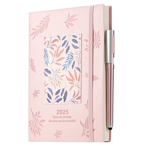 Mljtoyo Diary 2025 A5 Page A Day,Soft Cover Organizer Daily Planner Run ...