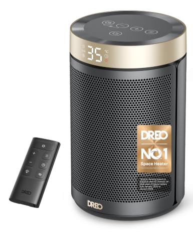 Dreo Electric Heater, 1500W Energy Efficient Space Room Heater...