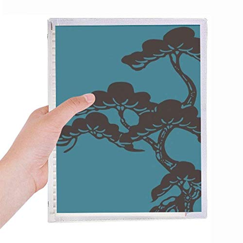 Journal rechargeable peinture japonaise fini les pages gaspillees