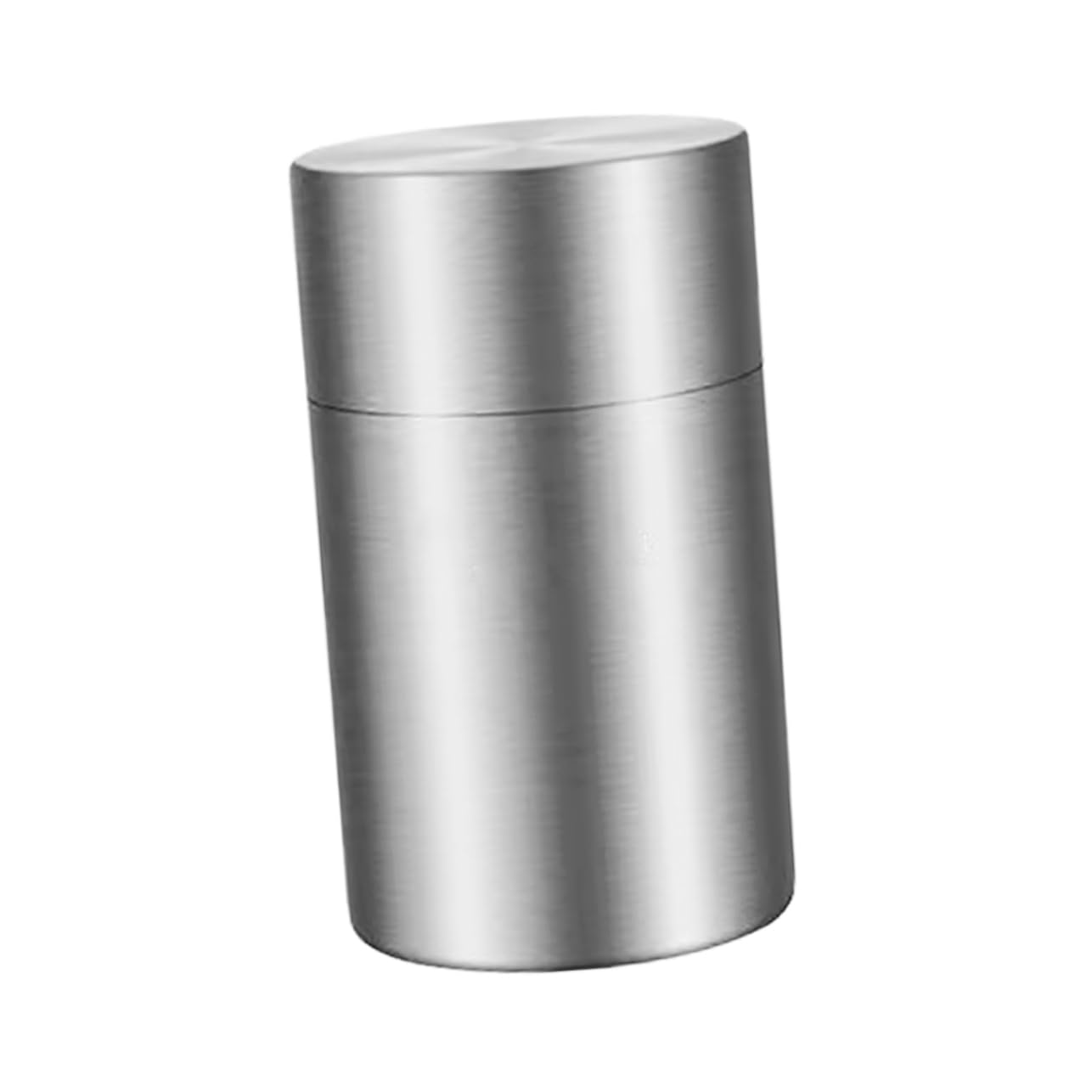 XYIANG Double Lid Airtight Jar Food Storage Containers Storage Canister Sealed Canisters Dried Fruit Jar Airtight Tea Tin Food Jar Tea Canister Travel Tinplate Kitchen Jar Stainless Steel