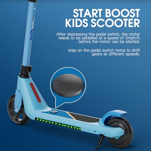 LINGTENG Adjustable Height Electric Scooter