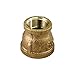 Supply Giant CSSD2000 2 x 1/2 in. Lead Free Reducing Coupling with Female National Pipe Taper Threaded Ends, Brass Construction, Higher Corrosion Resistance, Economical & Easy to Install, 17