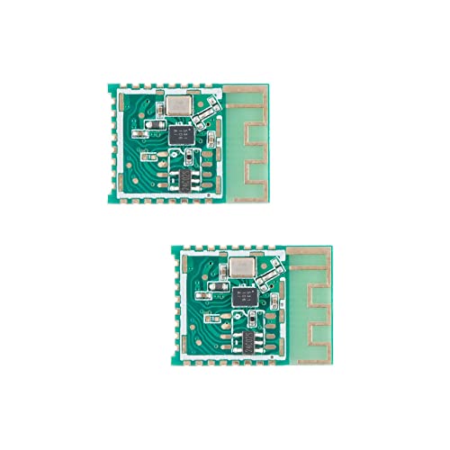 Rakstore 2pcs JDY-27 BLE5.1 Master Slave Integrated Bluetooth Module Transparent Transmission Module 2.4G Communication Interface UART