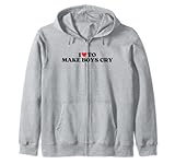 Photo Gallery i heart to far piangere i ragazzi divertente red heart love girls felpa con cappuccio Photo Gallery i heart to far piangere i ragazzi divertente red heart love girls felpa con cappuccio