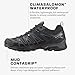 Salomon Men's X ULTRA PIONEER CLIMASALOMON™ WATERPROOF Hiking Shoes for Men, Black / Magnet / Bluesteel, 10.5