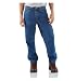 Carhartt Men's Relaxed Fit Five Pocket Tapered Leg Jean B17,Darkstone,34 x 32