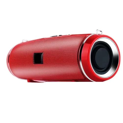 Steowsey Altavoz Bluetooth 3D envolvente inalámbrico para exteriores con Bluetooth de 200 W de alta potencia portátil bajo/FM