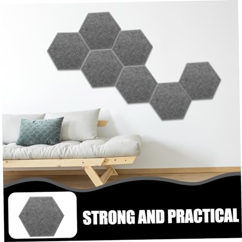 8pcs Panels Acústicos para Pared que Reducen Ruido, Instalación Fácil, para Estudio miniatura 7