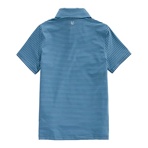 Image of Vineyard Vines Kids Bradley Stripe Sankaty Polo (Toddler /Little Kids /Big Kids)