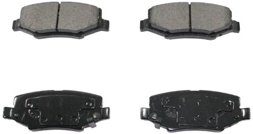 DuraGo BP1274 MS Rear Semi-Metallic Brake Pad