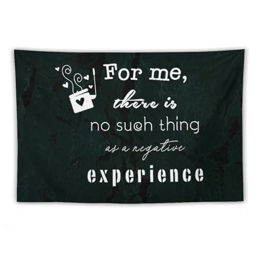 Tapiz para colgar en la pared Yelolyio de 152 x 228 cm, refranes decorativos