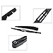 TOTMOX Back Window Wiper Arm Blade OE Replace 93178858, Rear Windshield Wiper Arm Blade Set, 2004-2009 Compatible with Opel Astra H Hatch