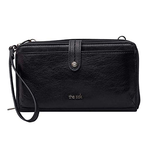 The Sak Iris Smartphone Crossbody (Black onyx)