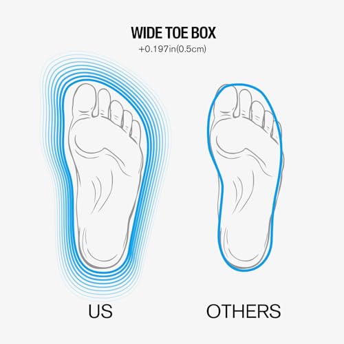 ALEADER Barefoot Water Shoes Men Non Slip Swim Beach Shoes for Hiking Walking River 6