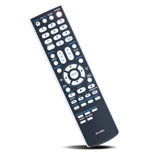 Télécommande de rechange DC-LWB1 compatible TV Toshiba 15LV506 19LV61K 26LV610U 32CV1000U