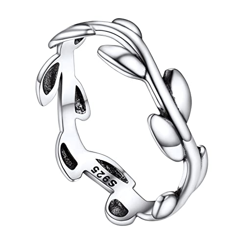 Bague feuille d'olive argent 925 un cadeau symbolique chargé d'histoire
