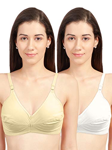 Image of SONARI Pinky Women's Regular Non Padded Bra Pack of 2
