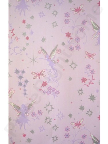Fairies Pink Wallpaper 10m