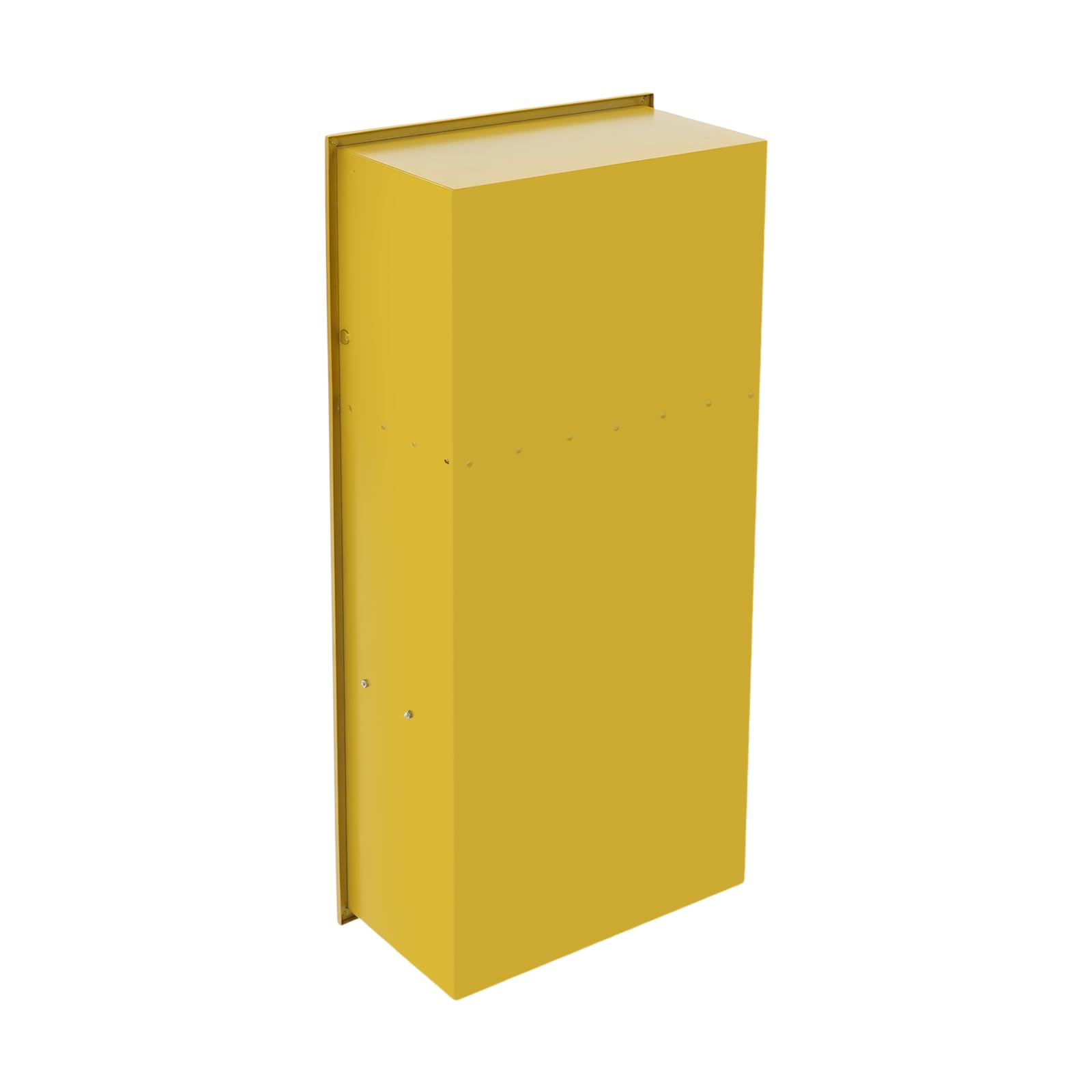 Armario de almacenamiento para inodoro, acero inoxidable 304, dorado, moderno, 28 x 13,5 x 60 cm, rectangular