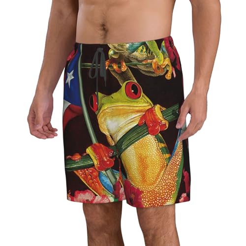 Mexican Flag Viva México Art Men's Quick Dry Swim Trunks Summer Beach Board Shorts Swimming Swimwear2