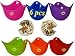 Silicone Egg Poachers - Set of 6 - Premium Quality Poacher Cups - Food Grade FDA Approved BPA Free - Baking Mold Cups - Perfect Poached Eggs Every time