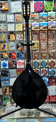 Black Irish Bouzouki With Eq, Electronics Included, New, Solid Wood, Made By Hora, Romania #TOP3