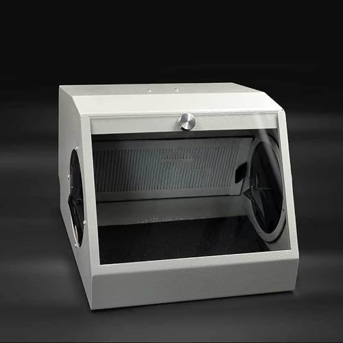 Dentallabor Staubsammler - Modularer Schrank für Sandstrahlen, Ätzen, Schleifen mit Absaugung und Filtration zur Staubbeseitigung
