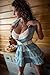 Sexy Full Size Beautiful Women 1/1 Life Size Sexy Girl Totally Naked Hot Women Perfect Companion for Life Size Dolls for Men Lifelike Man's Partner Elastic Skin 5.45FT-1C
