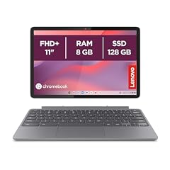 Lenovo Duet Chromebook 11” FHD+ (1920x1200), MediaTek Kompanio 838, RAM 8GB, Memoria 128GB, Schermo Touch, Chrome OS, Folio Stand e Tastiera inclusi, Compatibile con Microsoft 365