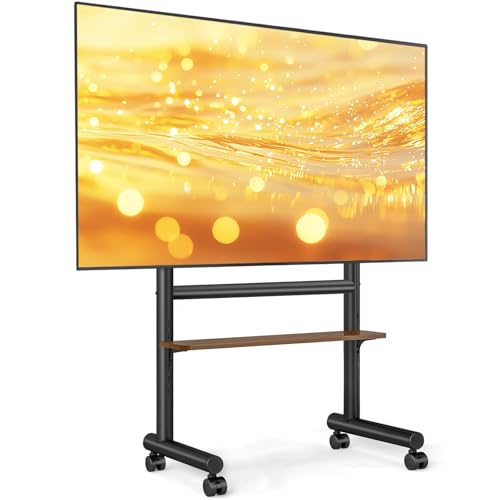 Design Multifunzionale con Ripiano Noce : Ripiano in legno effetto noce (portata 10 kg) per organizzare console, soundbar o decorazioni. Combina praticità ed estetica moderna – perfetto per soggiorno, camera da letto o ufficio.