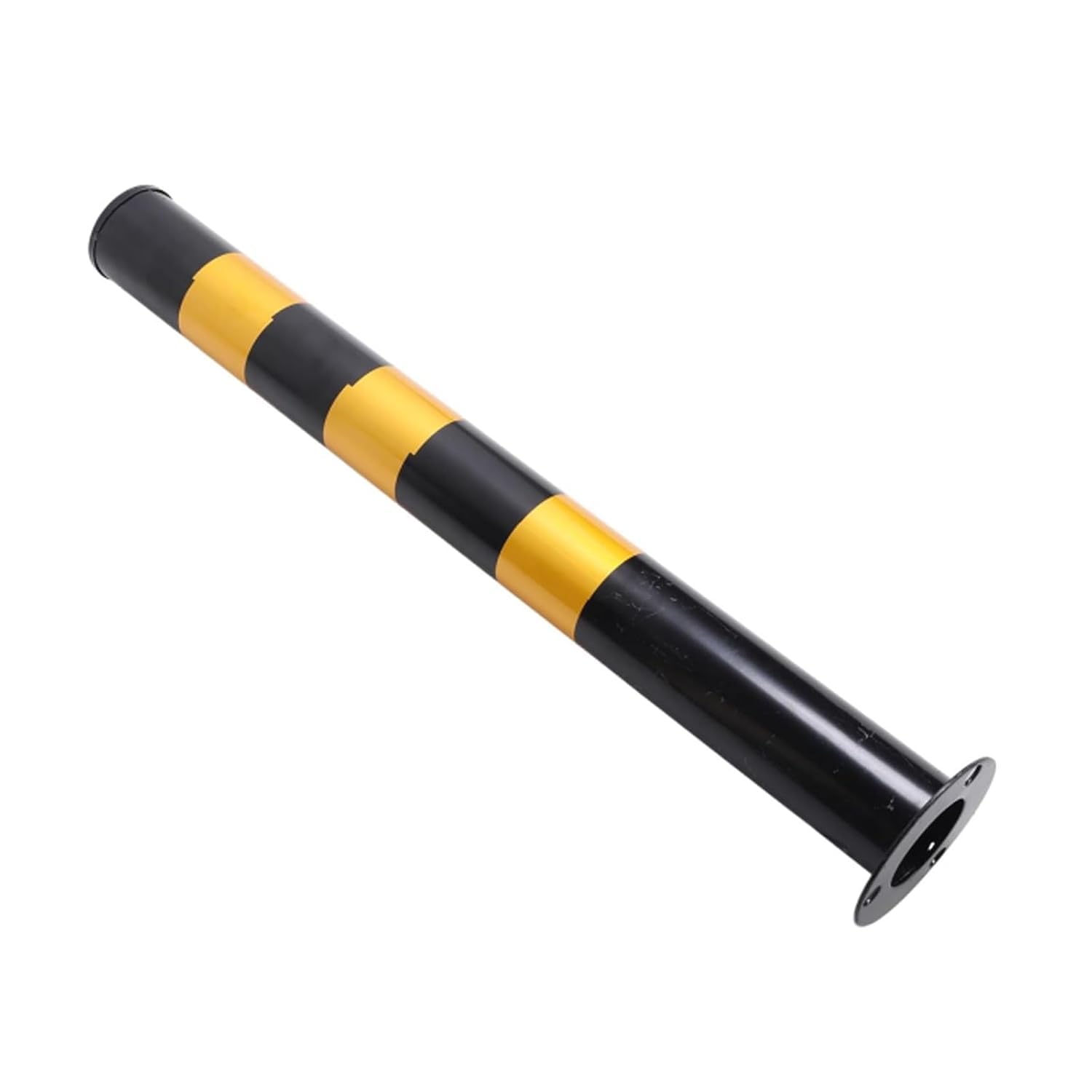 JYBNBBE 3" Diameter Steel Pipe Safety Bollard Post, Traffic Cones, Safety Barrier Bollard for Driveways, for Traffic Sensitive Area Or Garage Street Decor,750mm/30in