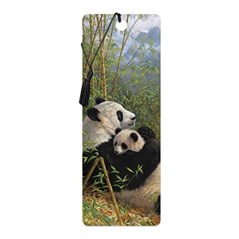 3D LiveLife Bookmark - A New Dynasty from Deluxebase. A Panda Bookmark with lenticular 3D Artwork Licensed from Renowned Artist Beth Hoselton Cover