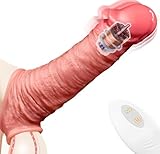 Reusable Male Super Silicone Sleeve Extension Sheath Extender for Men Male Enhancement Extension Sleeve FZT-01