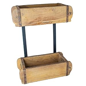 Grani Alimentari Rek van oude baksteenvormen, uniek, upcycling, shabby vintage, handgemaakt in OSNABRACK