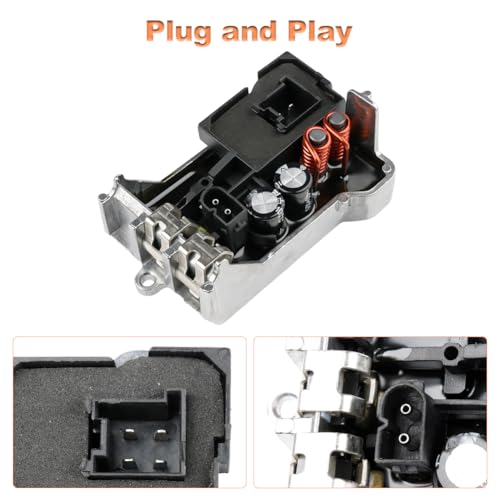 Image of WMPHE HVAC Blower Motor Resistor Compatible with Mercedes-Benz W203 W211 C240 C280 C320 CLK320 CLK350 CLS500 E320 E350 SLK350 SL500 ML350 G500 G55 AMG SL65 Replacement for 2308216451 2038214058