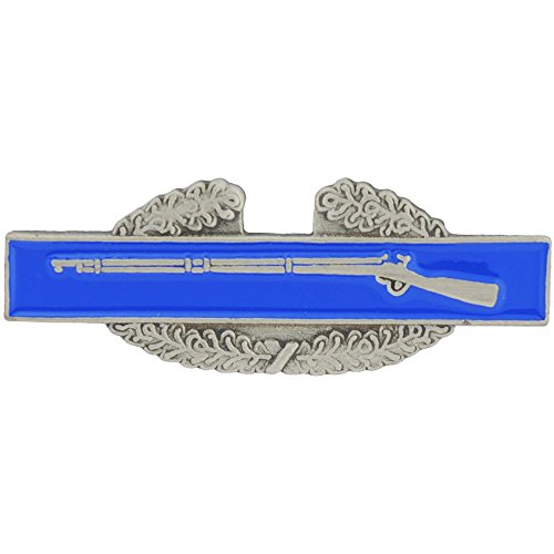 EagleEmblems Army CIB Lapel Pin (1-1/4" x 1/2") Combat Infantryman Badge P14748