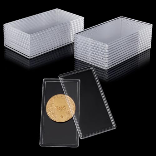 Estuche transparente para barras de plata 10 piezas miniatura 1
