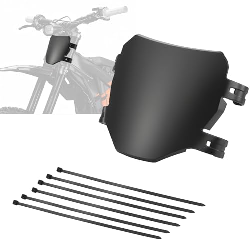 Number Plate for Ebike Universal Downhill Electric Bike Plate for Q20 S1/S2/Y1/RX X1S/X/X2/MX3/MX4/MX5 XXX Pro SS/SR/S (Black)