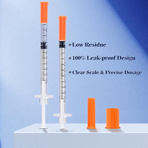 05ml 31g 516 inch 8mm syringe lab syringes individually wrapped pack of 25