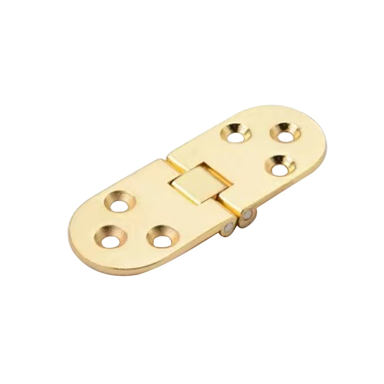 Nvsfzgiyg Bronze Hinges 2Pcs Flap Folding Hidden Hinge Cabinet Table Doors Thicken Zinc Alloy Diy Furniture Concealed Support Screws(Bronze)