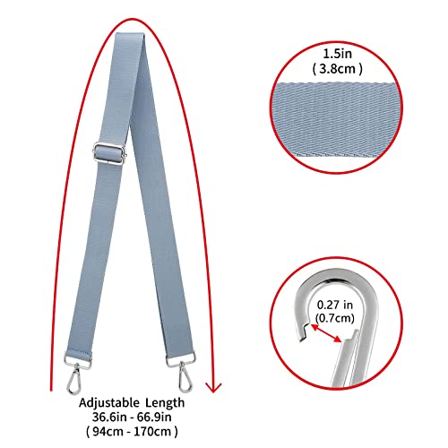 Image of ZOOEASS Wide Shoulder Strap (Solid),Adjustable Replacement Belt Crossbody Canvas Bag Handbag