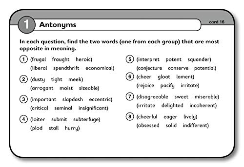 11+ Verbal Reasoning Flashcards (Letts 11+ Success) - Image 4