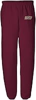 Vista 180 de Official Collegiate NCAA Jogger Sweatpants Unisex for Men & Women Primary Logo School Color Collection