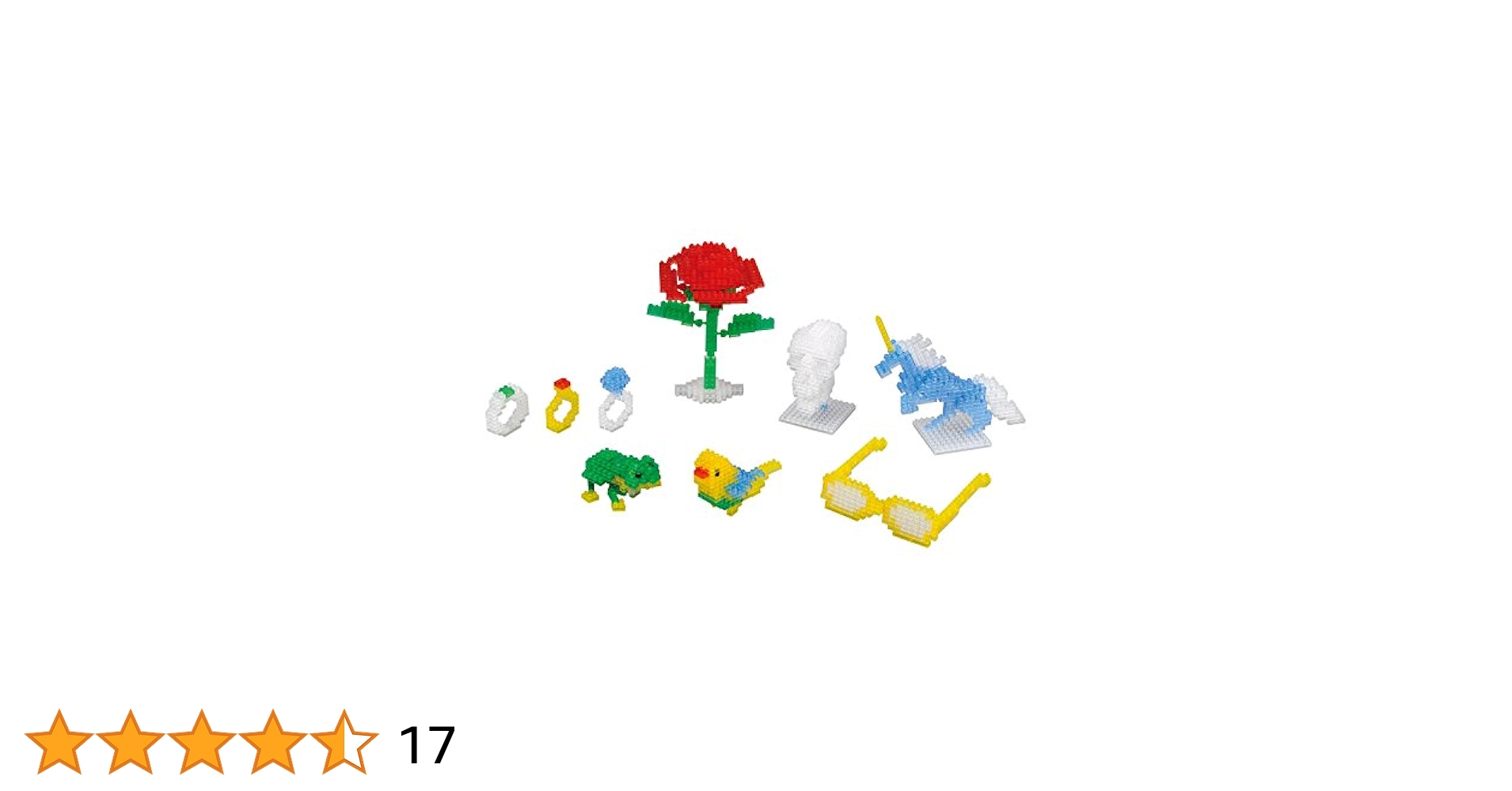 Amazon.co.jp: nanoblock Clear Color Set NB-016 : Toys & Games