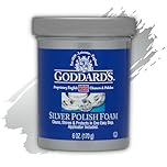 Goddard's Silver Polish Foam – 170 gram – Silver Cleaner & Tarnish Remover with Applicator – Cleans, Shines & Protects – Silverware, Jewelry, Antiques, Cutlery, Trays, Tea Sets and More