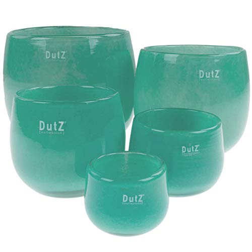 Dutz Collection Vase Pot Farbe Jade, Größe:H18 / D20 cm