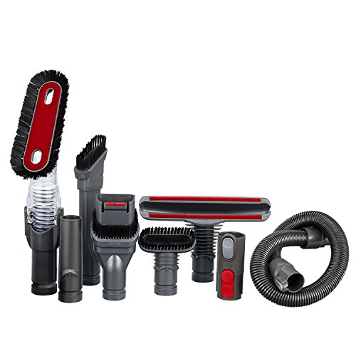 efluky Replacement Attachments, Parts Tools Kit Compatible with Dyson V6 V7 V8 V10 DC24 DC33 DC35 DC39 DC44 DC58 DC59 DC62 DC74, Compatible with Dyson Cordless Vacuum Accessories(a Set of 8)