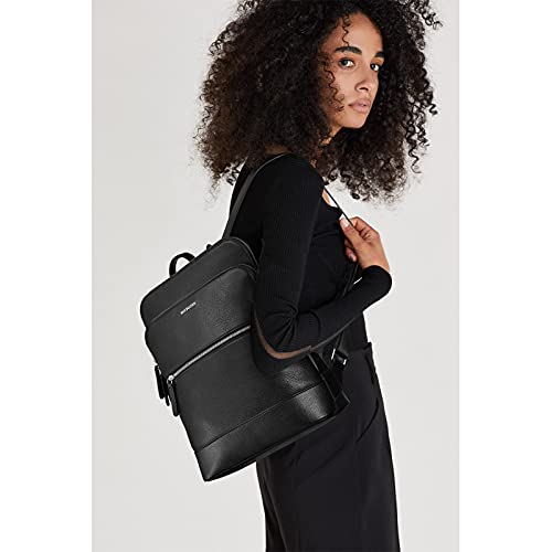 BOSTANTEN Leather Laptop Backpack for Women 15.6 inch Computer Bag Travel Work Daypack Large Size Bag2