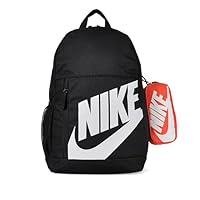 Nike Rucksack (20 L, Ältere Kinder), Black/Orange/White, HJ4186-010, MISC
